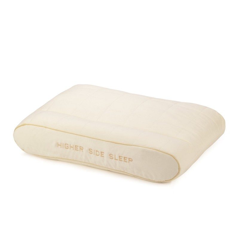 Jedinstvena kombinacija klasičnog i višeg anatomskog jastuka od bambusa Higher Side Sleep, oduševiće vas udobnošću jer mu možete prilagoditi visinu i tvrdoću. Jastuk je idealan izbor za sve koji imaju šira ramena i najčešće spavaju na boku. Jastuk je potpuno periv na 60 °C.

