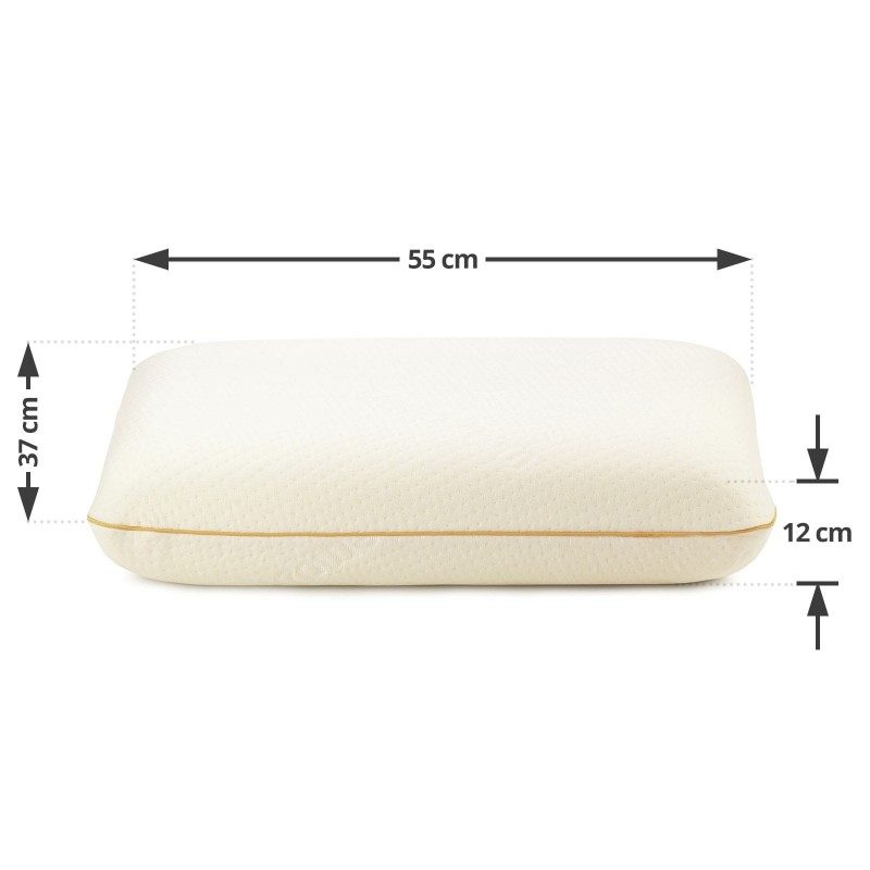 Klasični jastuk Hitex MemoDream - 37x55x12 cm