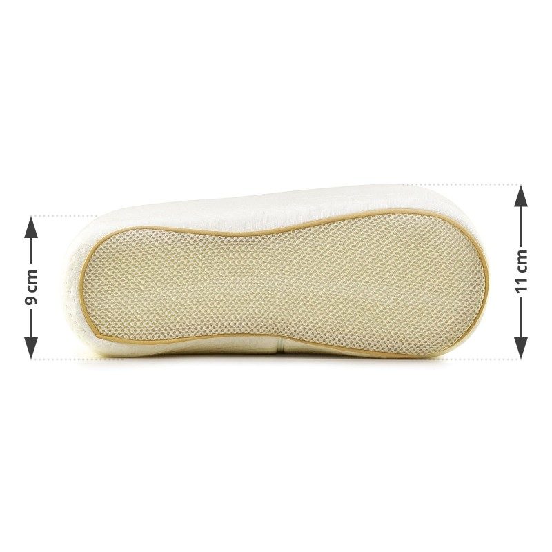 Anatomski jastuk od memorijske pjene MemoDream, pogodan je za sve koji spavaju uglavnom na boku ili leđima. Memorijska pjena kombinuje prednosti i karakteristike klasičnih jastuka i jastuka od lateksa. Savršeno se prilagođava obliku i pritisku tijela, savršeno podupire vrat i kičmu i opušta tijelo tokom spavanja. Navlaka se skida i pere na 40 °C.