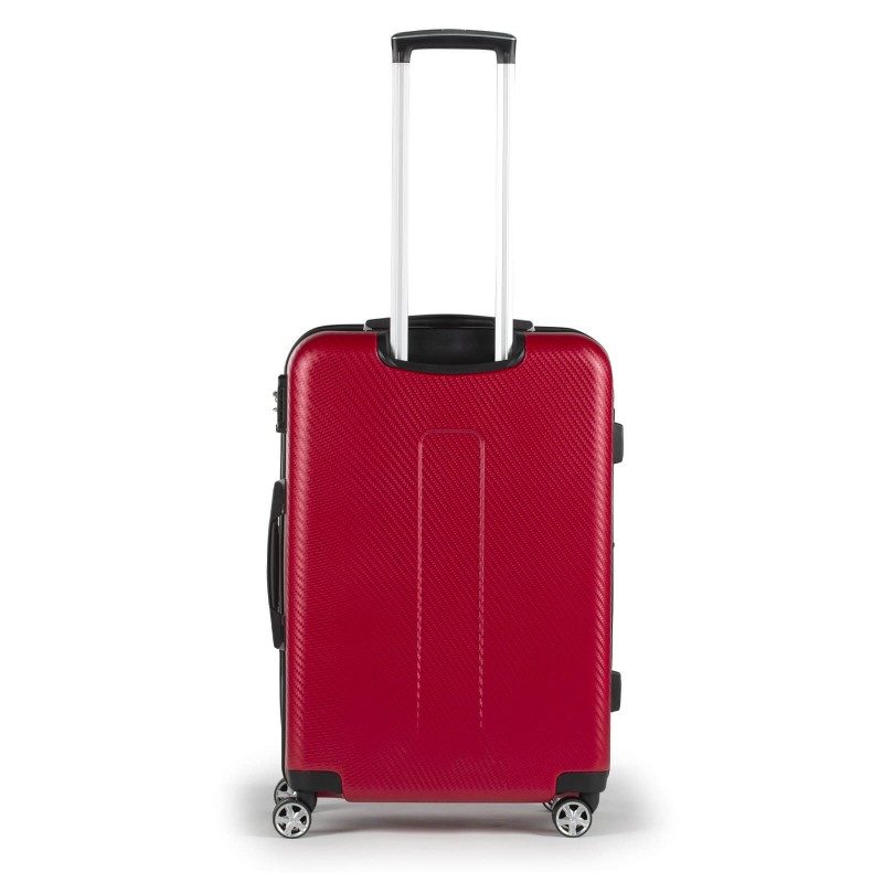 Kofer Scandinavia Carbon Series - crveni, 60 l