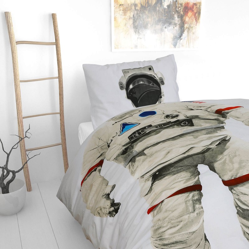 Dječija pamučna posteljina Svilanit Astronaut