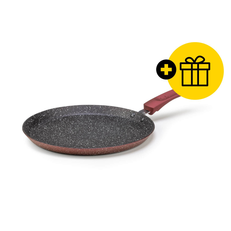 Tiganj za palačinke Rosmarino Lava Stone Grape + poklon