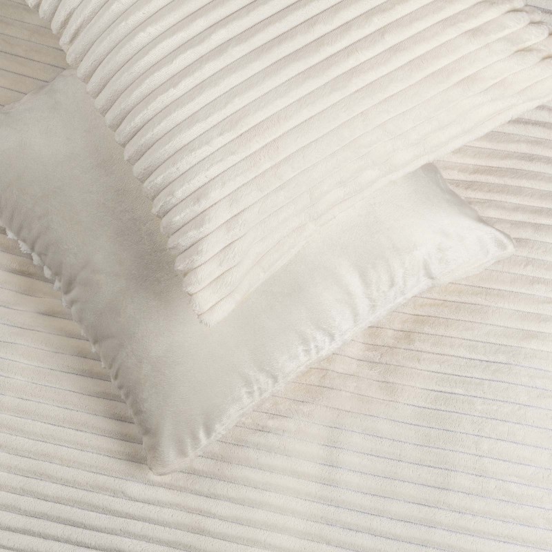 Set jastučnica za dekorativni jastuk Svilanit Dream Velvet - bijela