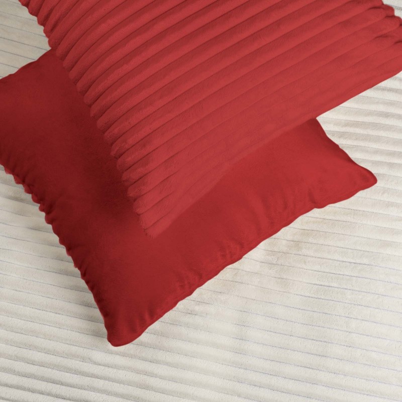 Set jastučnica za dekorativni jastuk Svilanit Dream Velvet - crvena