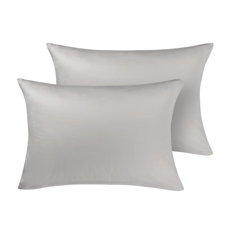 Set 2 pamučne jastučnice Svilanit Luxe Sateen - siva