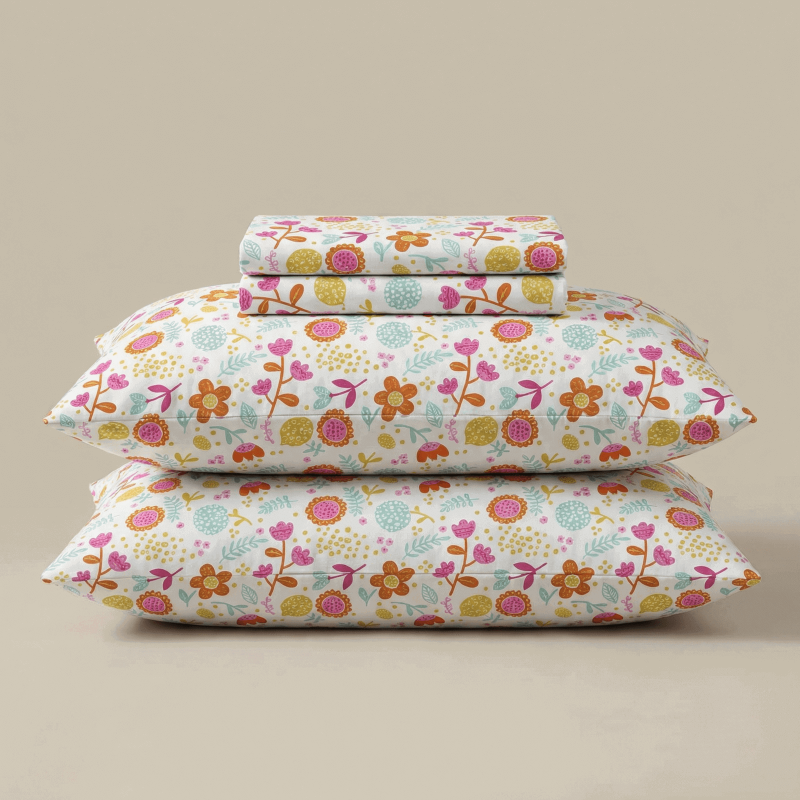 Dječija pamučna posteljina Svilanit Baby Flower