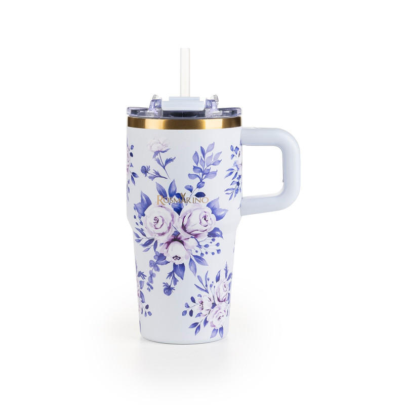Termos Rosmarino MegaCup Roses 580 ml – plavi
