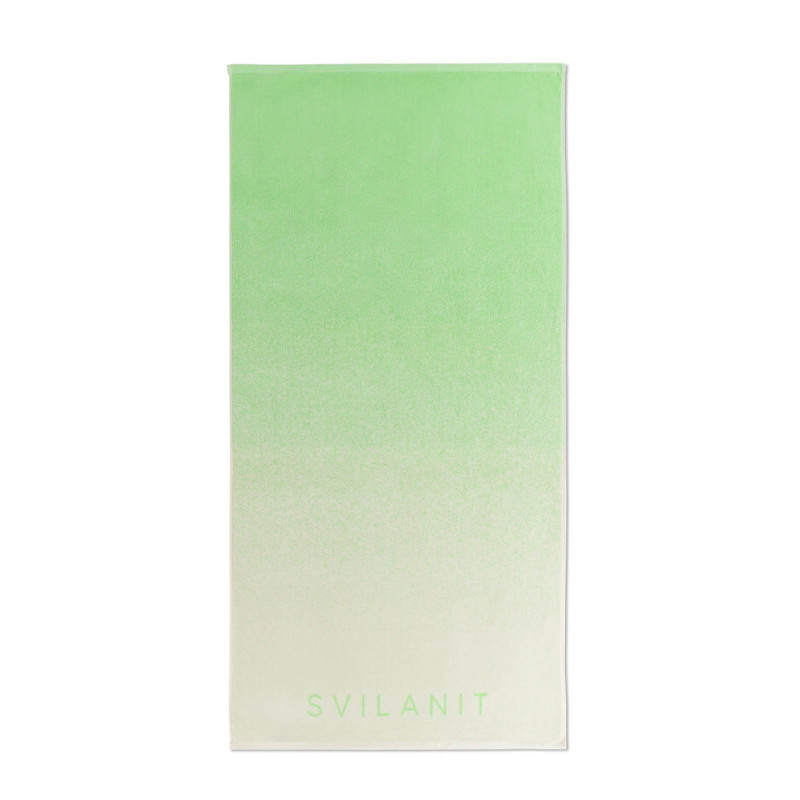 Peškir za plažu Svilanit Gradiant Pistachio, 80x160 cm