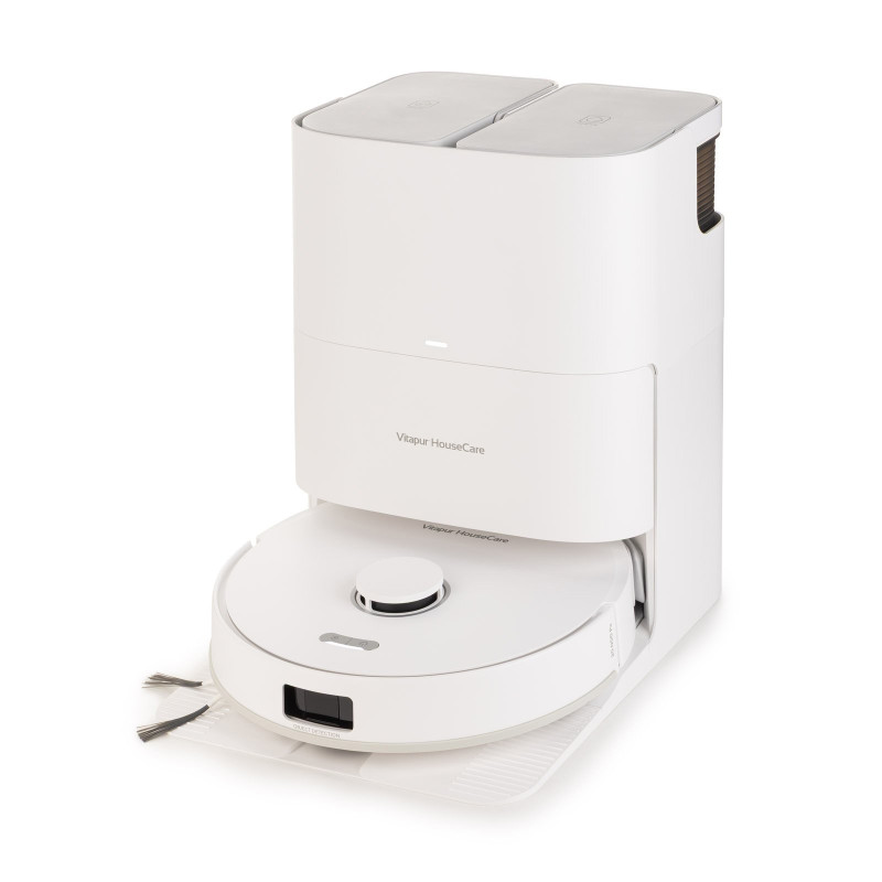 Robot usisivač za suvo i mokro čišćenje sa stanicom za automatsko čišćenje i pranje mopova SmartClean All-in-One-Station PRO Series