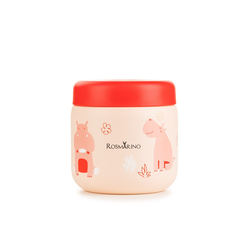 Dječija termo posuda za hranu Rosmarino LunchBuddy NOMI Hippo – 350 ml