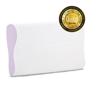 Anatomski jastuk Vitapur Family Lavanda Memory - 30x50x7/9 cm
