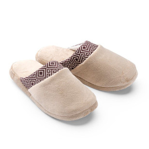 Ženske papuče VITAPUR Family Soft Touch HOME – bež