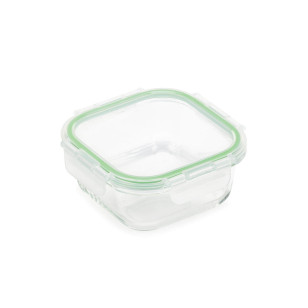 Četvrtasti stakleni pekač sa poklopcem Rosmarino Bake&Go - 520 ml 