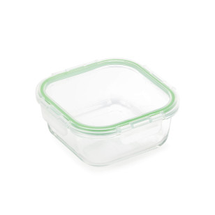 Četvrtasti stakleni pekač sa poklopcem Rosmarino Bake&Go - 800 ml 