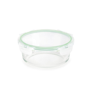 Okrugli stakleni pekač sa poklopcem Rosmarino Bake&Go - 950 ml 