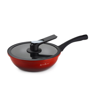 Vok za kuvanje pod pritiskom s pametnim poklopcem Rosmarino FreshCooker – 28 cm
