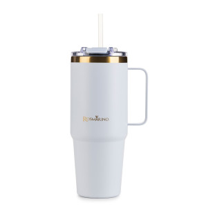 Termos Rosmarino MegaCup Gold 870 ml – plavo-zlatni