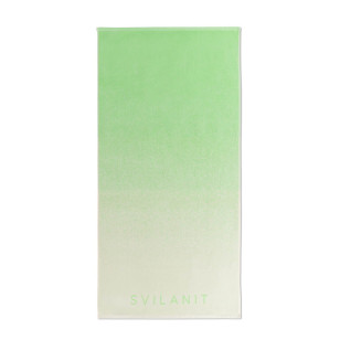 Peškir za plažu Svilanit Gradiant Pistachio, 80x160 cm