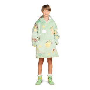 Dječije hoodie ćebe Svilanit JungleCool + poklon čarape