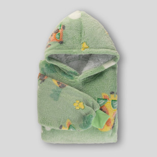 Dječije hoodie ćebe Svilanit JungleCool + poklon čarape