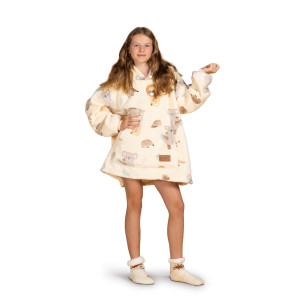 Dječije hoodie ćebe KoalaFriends + poklon čarape