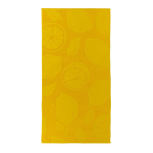 Svilanit premium peškir za plažu Lemons, 80 x 160 cm