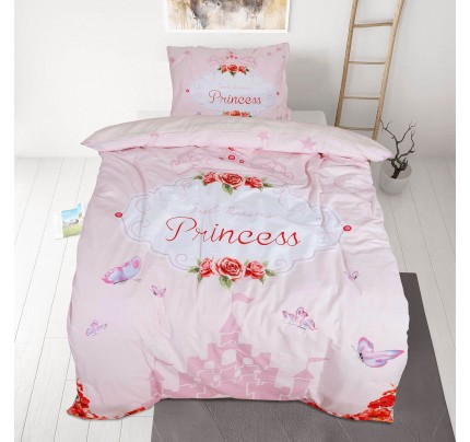 Dječija pamučna posteljina Svilanit Cute castle