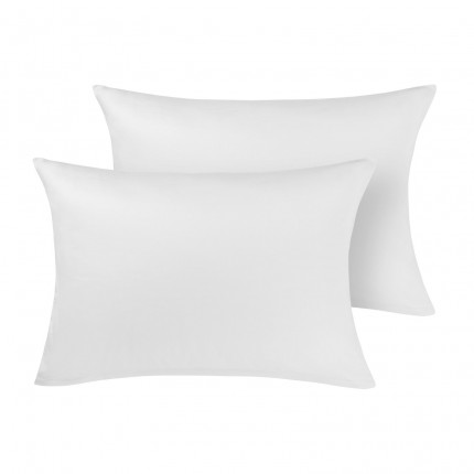 Set 2 pamučne jastučnice Svilanit Luxe Sateen - bijela