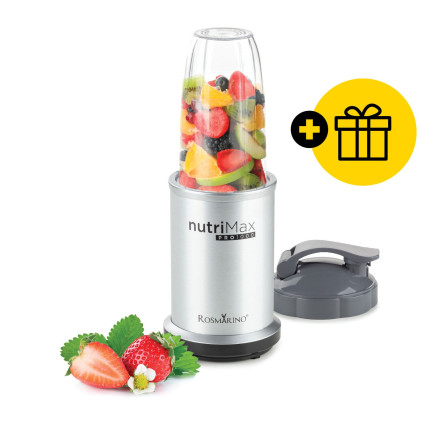 Blender Rosmarino NutriMax PRO, sivi + poklon