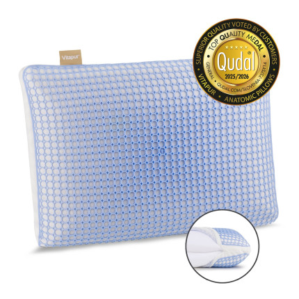 Vitapur hibridni ergonomski jastuk  MemoElite Classic – 50 x 70 cm