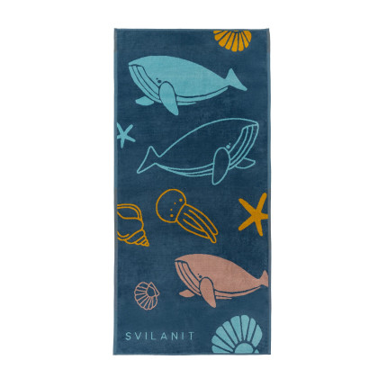 Svilanit premium peškir za plažu Under the Sea, 70 x 150 cm