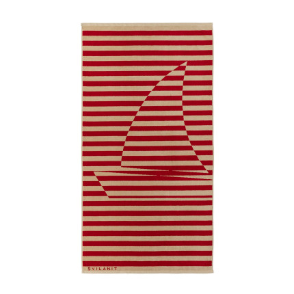 Svilanit premium peškir za plažu Sailing Boat, 80 x 160 cm