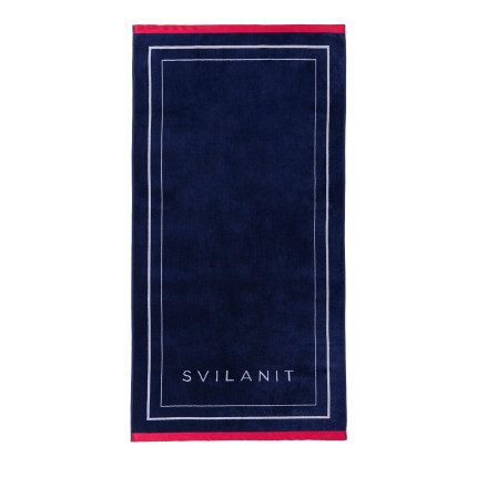 Svilanit premium peškir za plažu Frames, 80 x 160 cm