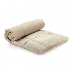 Dekorativni prekrivač Vitapur Soft touch 4 u 1 pješčano braon