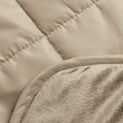 Dekorativni prekrivač Vitapur Soft touch 4 u 1 pješčano braon