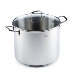 Vitapur čelični lonac Rosmarino Pour&Cook II sa staklenim poklopcem– 14 l, 28 cm