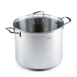 Vitapur čelični lonac Rosmarino Pour&Cook II sa staklenim poklopcem– 14 l, 28 cm