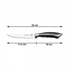 2-djelni set čeličnih noževa Rosmarino Blacksmith's Steak