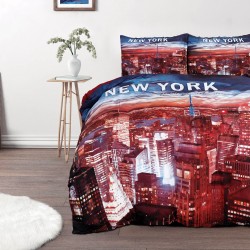 Bombažna posteljnina Svilanit New York