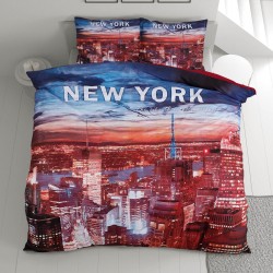 Bombažna posteljnina Svilanit New York