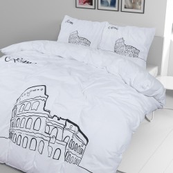 Pamučna posteljina Svilanit Day in Rome
