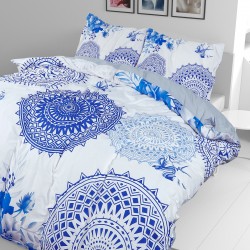  Pamučna posteljina Svilanit Blue Mandala