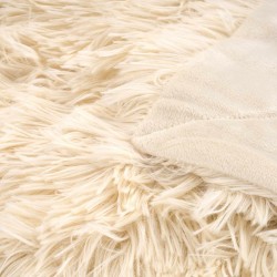 Dekorativni prekrivač Vitapur Fluffy - bež