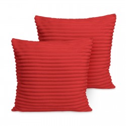 Set jastučnica za dekorativni jastuk Svilanit Dream Velvet - crvena