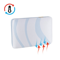 Vitapur ergonomski jastuk sa efektom hlađenja  MemoSilver Premium Fresh – 40 x 60 cm