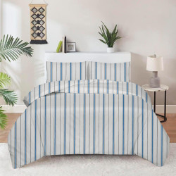 Pamučno satenska posteljina Svilanit Stripes