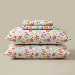 Dječija pamučna posteljina Svilanit Baby Flower