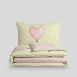 Svilanit dječija pamučna posteljina Lovely Hearts