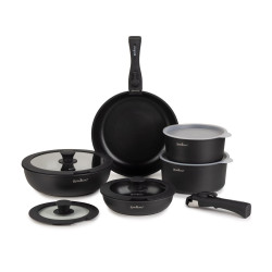 12-dijelni set posuđa za kuvanje sa odvojivom ručkom Rosmarino Click&Cook