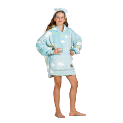 Dječije hoodie ćebe Svilanit SkyMagic + poklon traka za kosu